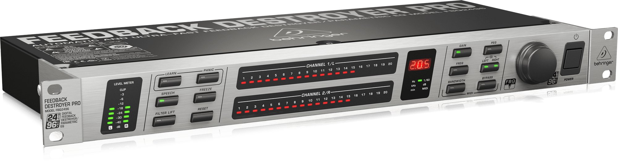 Behringer FBQ2496 Feedback Destroyer Pro - Andertons Music Co.